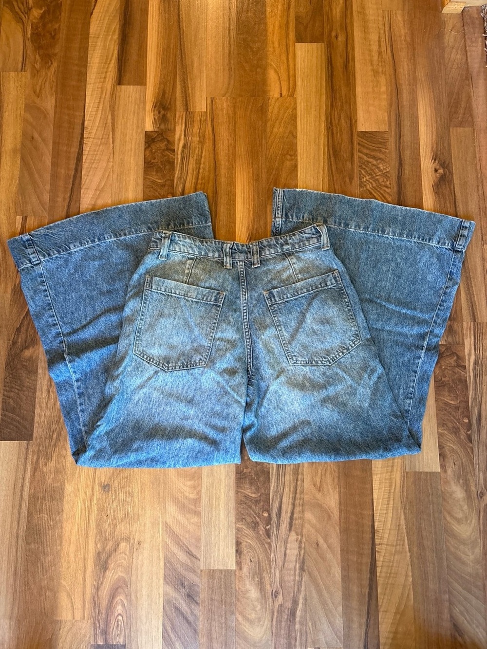 Free People We The Free Perfect Storm Flare Jeans - Picture 8 of 8